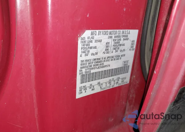 1FTRW07L82KB89574: 44423155