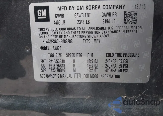 KL4CJESB6HB088388: 44423334