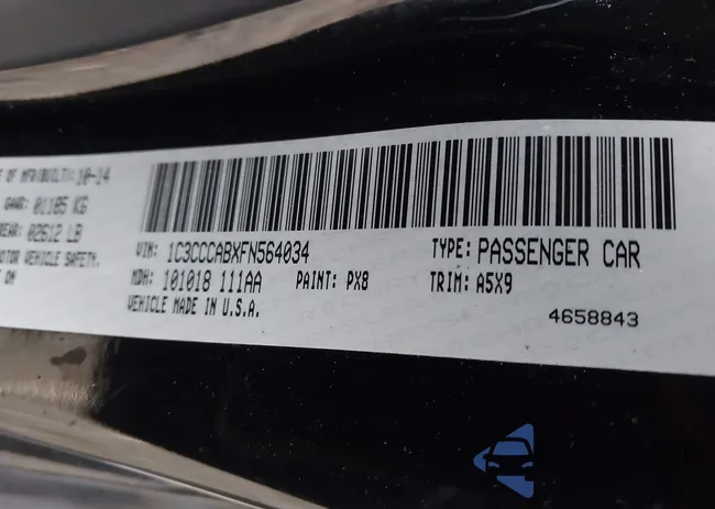 1C3CCCABXFN564034: 44423383