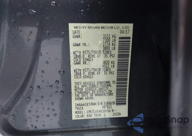 1N6AA1E59HN543869: 44422451