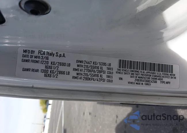 ZFBERFAT3G6C42561: 44422596