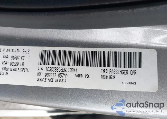 1C3CCBBG0EN113844: 44423838