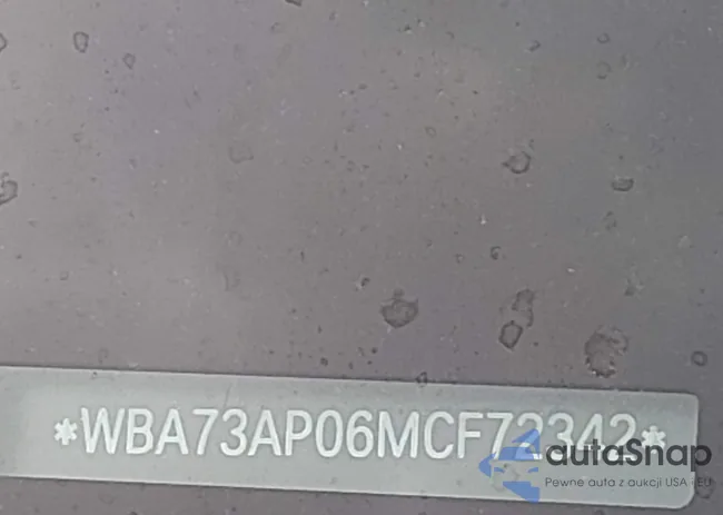 WBA73AP06MCF72342: 44424308