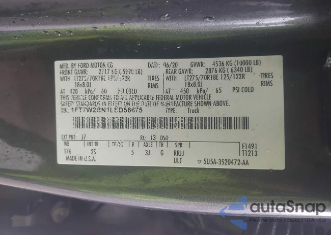 1FT7W2BN1LED56675: 44423694