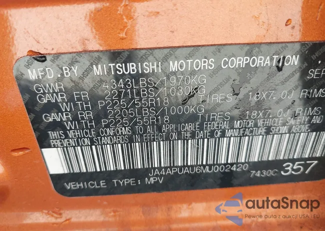 JA4APUAU6MU002420: 44423712