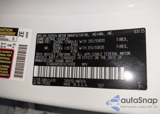 5TDADAB58SS014008: 44423772