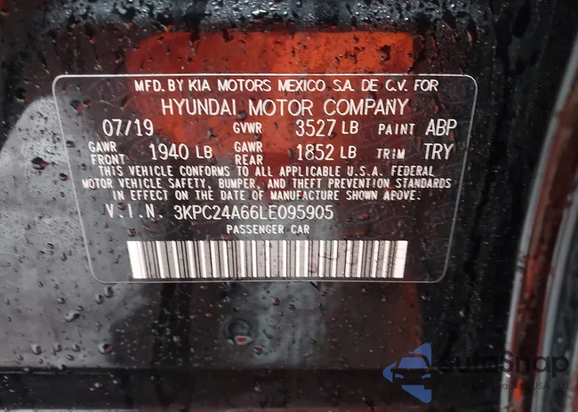 3KPC24A66LE095905: 44423781