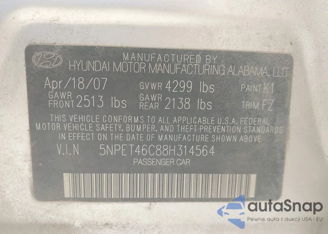 5NPET46C88H314564: 44423786