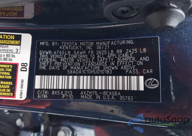 58ADA1C10MU010183: 44423792