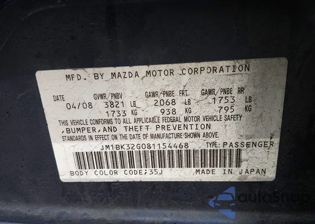 JM1BK32G081154468: 44424951