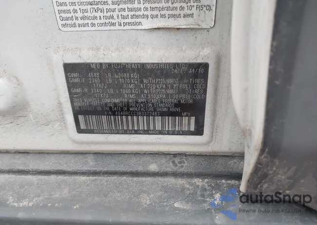 4S4BRCCC3B3372483: 44425022