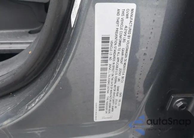 3VWLL7AJ0BM116784: 44425064