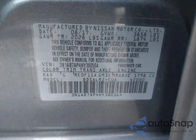 3N1AB7AP4HY380564: 44425063