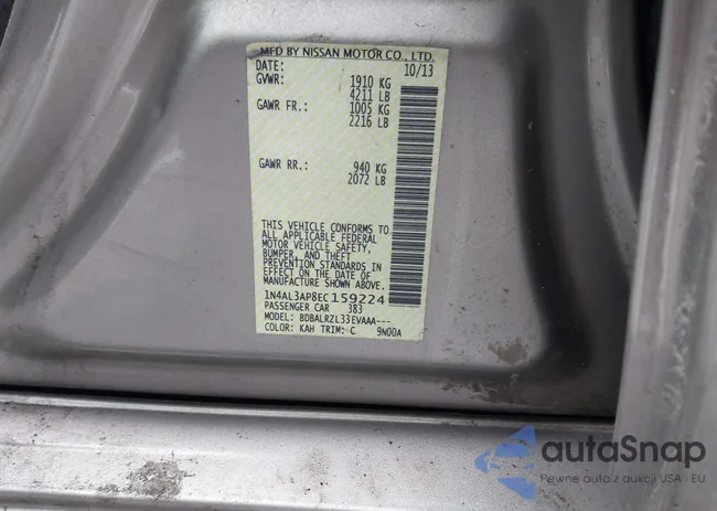 1N4AL3AP8EC159224: 44425268