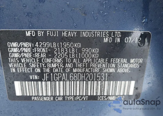 JF1GPAL68DH201531: 44425353