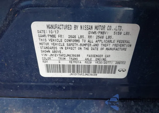 JN1EV7AR2JM439498: 44425389