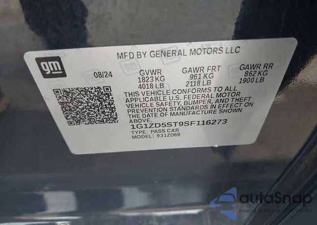 1G1ZD5ST9SF116273: 44424598