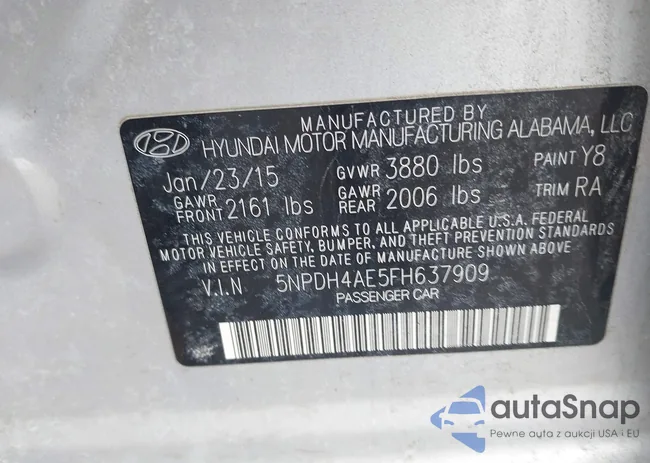 5NPDH4AE5FH637909: 44424642