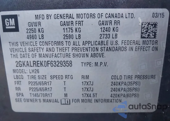 2GKALREK0F6329358: 44425997