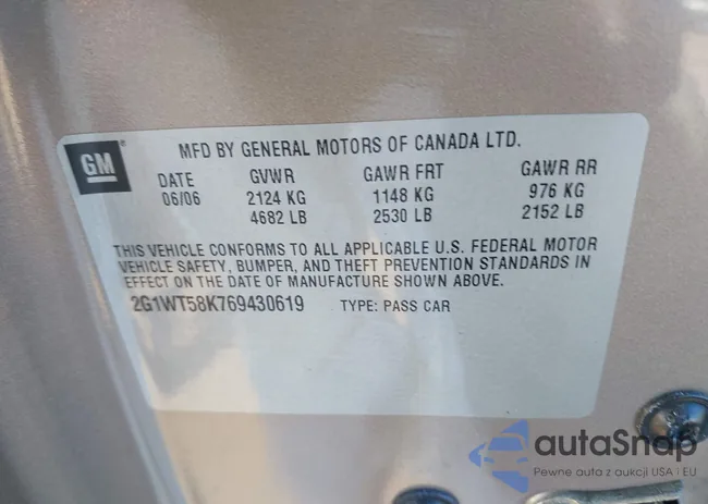 2G1WT58K769430619: 44426107