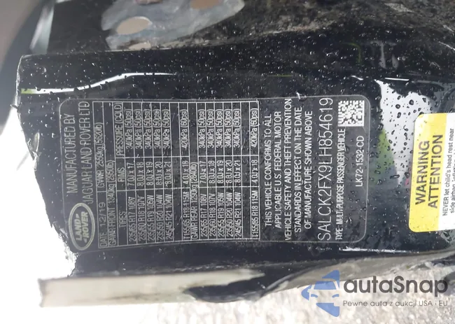 SALCK2FX9LH854619: 44426284