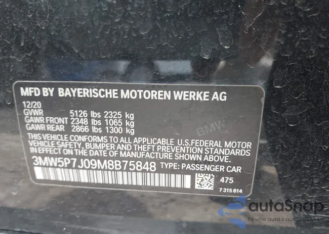 3MW5P7J09M8B75848: 44426300