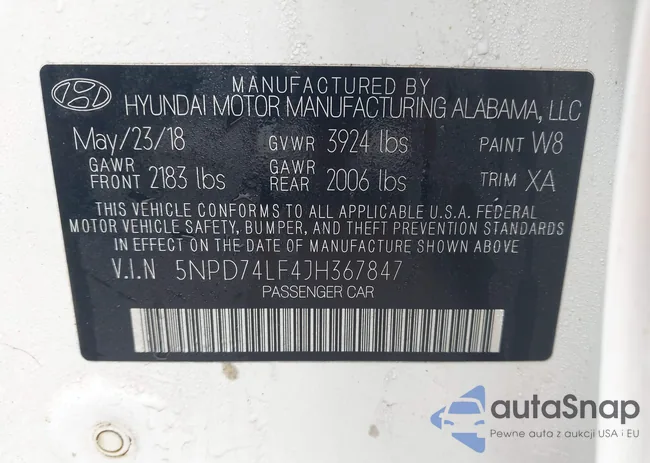 5NPD74LF4JH367847: 44425426