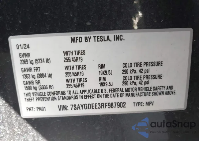 7SAYGDEE3RF987902: 44425522