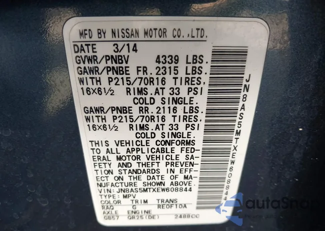 JN8AS5MTXEW608844: 44425675