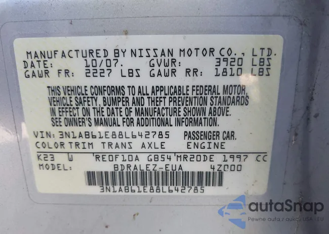 3N1AB61E88L642785: 44426824