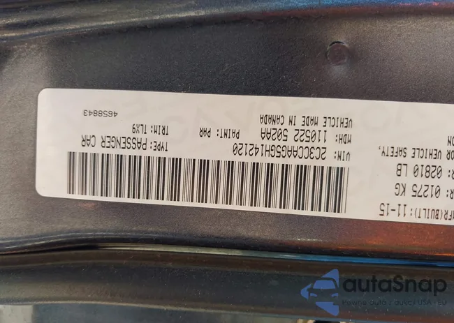 2C3CCAAG5GH142120: 44427021