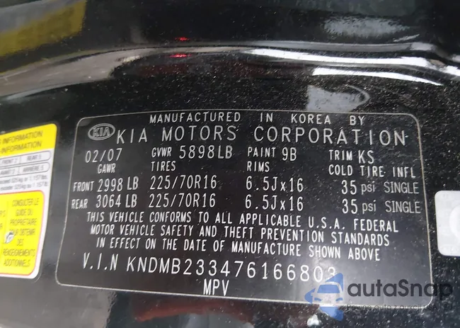 KNDMB233476166803: 44426703