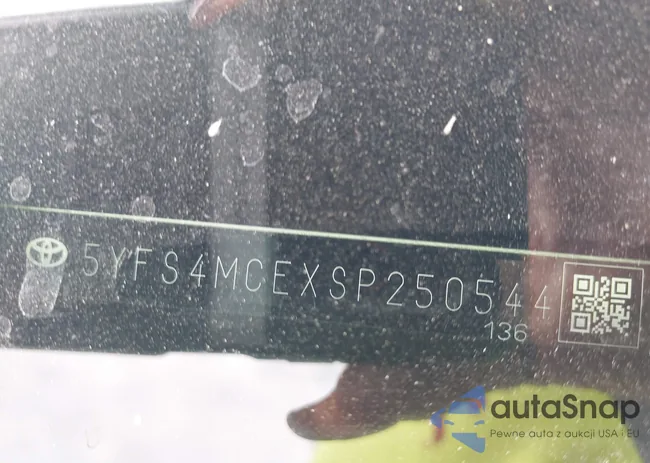 5YFS4MCEXSP250544: 44426705