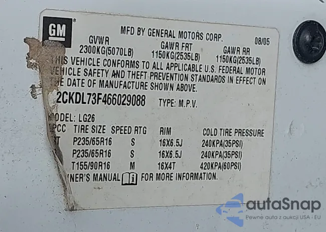 2CKDL73F466029088: 44426745