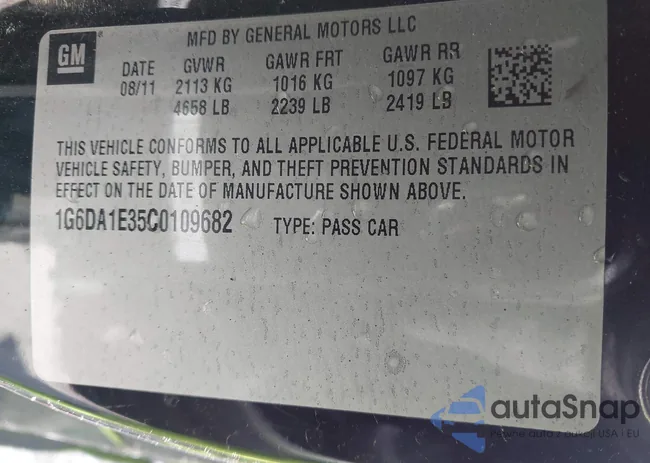 1G6DA1E35C0109682: 44427981