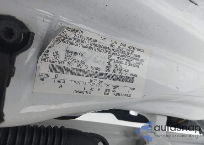 1FAHP3H27CL162979: 44428127