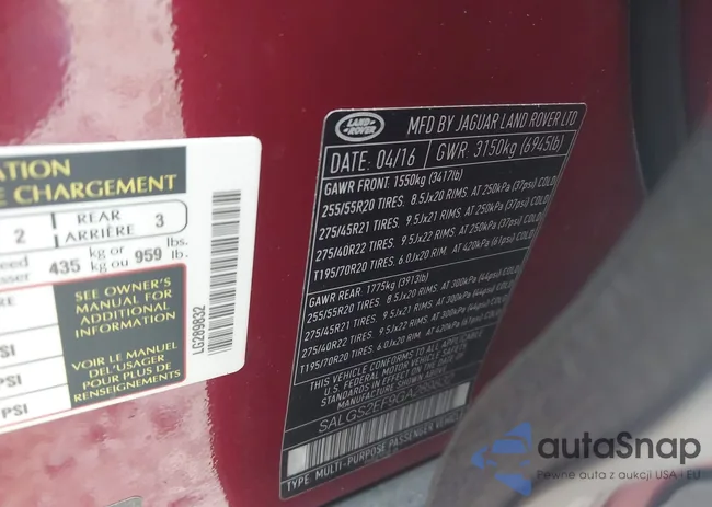 SALGS2EF9GA289832: 44428213