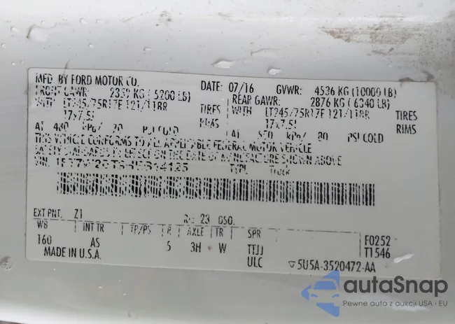 1FT7W2BT9HEB14125: 44428346