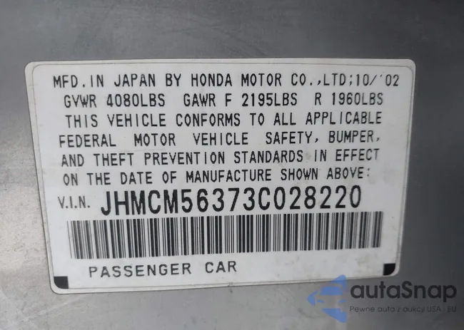 JHMCM56373C028220: 44427503