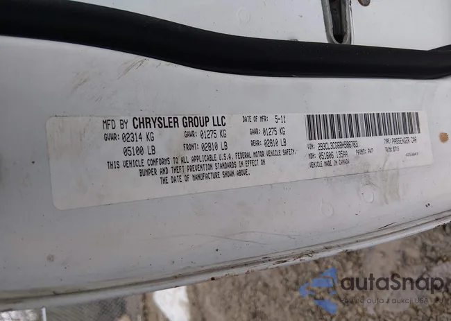 2C3CDXCT2DH603232: 44429052