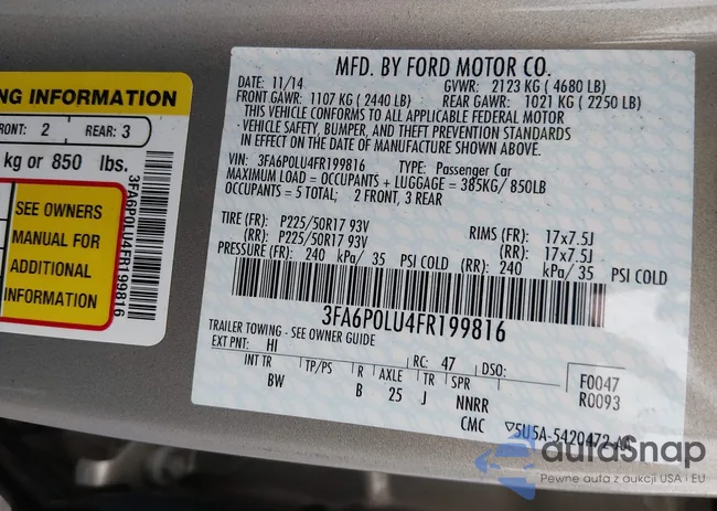 3FA6P0LU4FR199816: 44429239