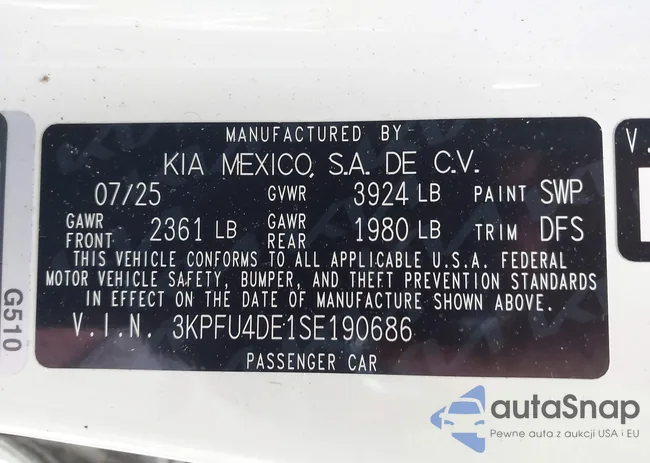 3KPFU4DE1SE190686: 44428374