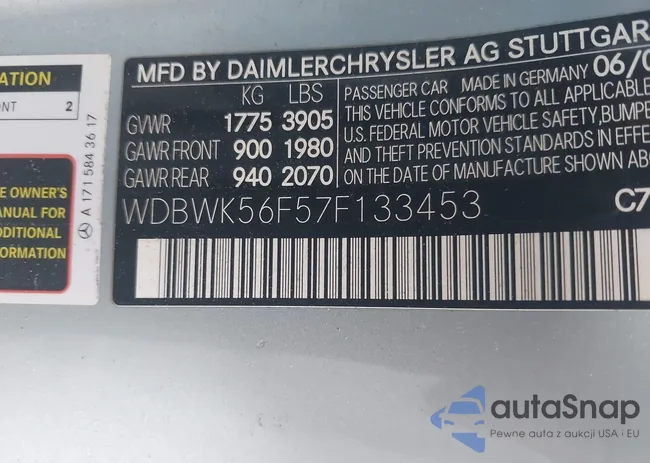 WDBWK56F57F133453: 44430058