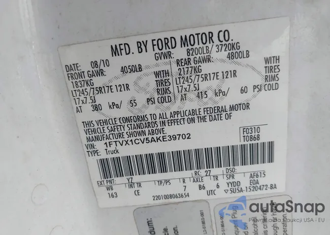 1FTVX1CV5AKE39702: 44430208