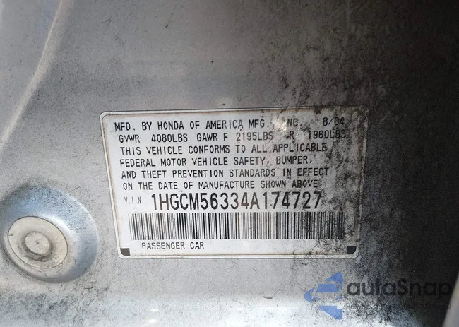 1HGCM56334A174727: 44429362