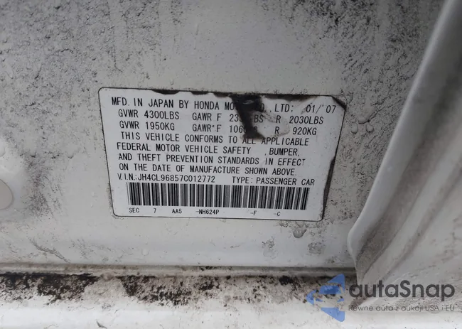 JH4CL96857C012772: 44429461