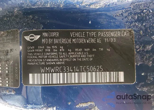 WMWRC33414TC50625: 44429618