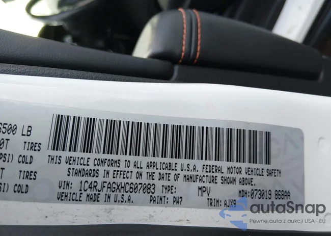 1C4RJFAGXHC607083: 44430801