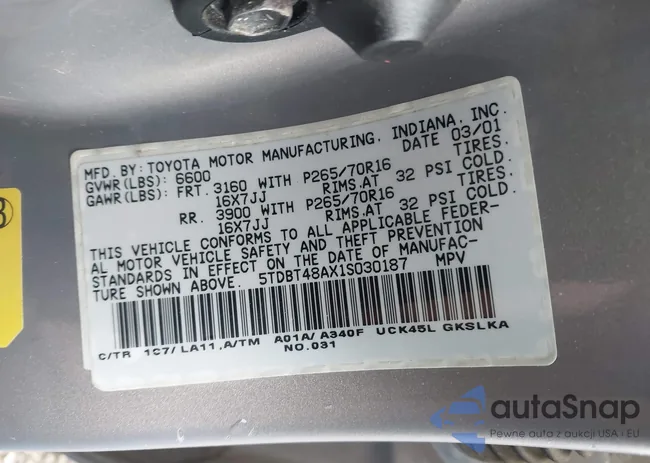 5TDBT48AX1S030187: 44430962