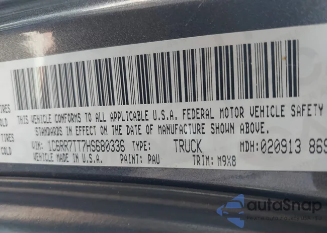 1C6RR7TT7HS680336: 44430507